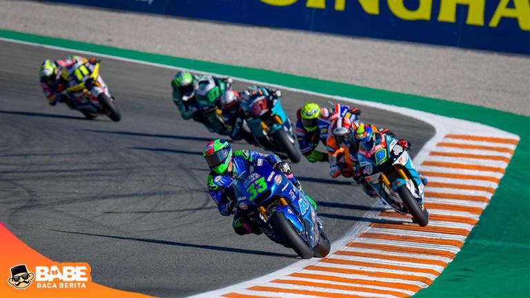 BacaDiBaBe's tweet image. Pertarungan Juara Dunia Moto2 2020 Masih Seru, 4 Pembalap Punya Peluang Juara, Begini Hitung-hitungannya! #Moto2 #MarcoBezzecchi #SamLowes #LucaMarini #MotoGP share.babe.news/s/hSjUjfpQvR