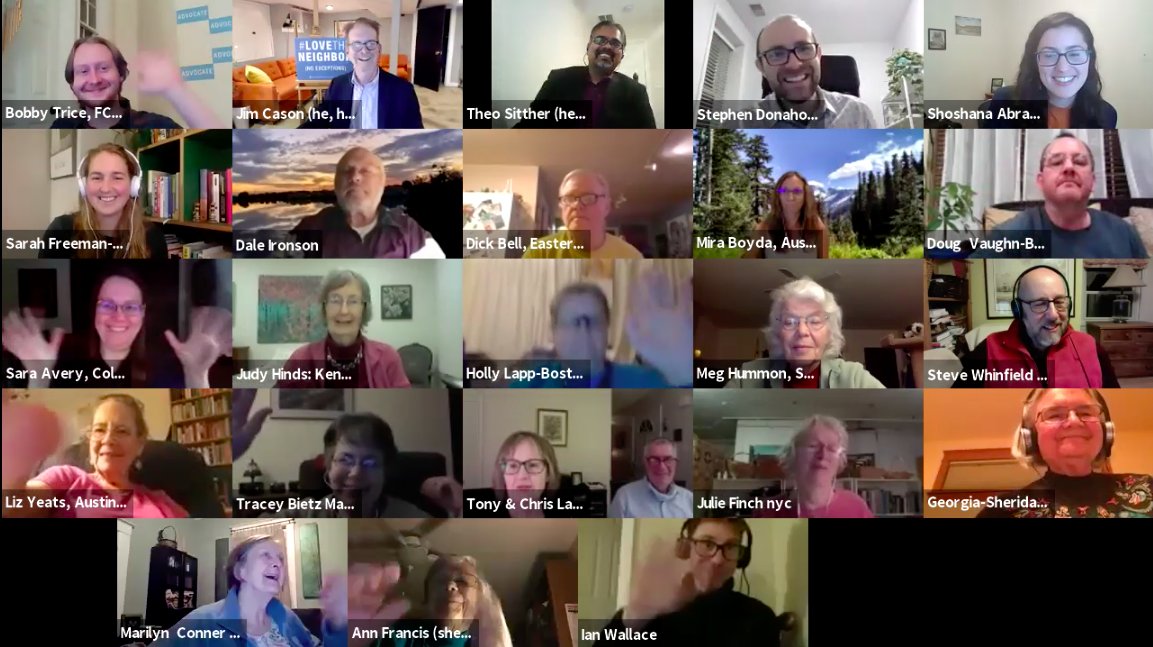 shosh_abrams's tweet photo. Friday was such a good day! 300 @FCNL #AdvocacyTeam members came together for the Annual Summit. What a beautiful community! #grassroots #advocacy @jimcason @theositther @sarahfrmnwlprt https://t.co/IwzdQpnT63