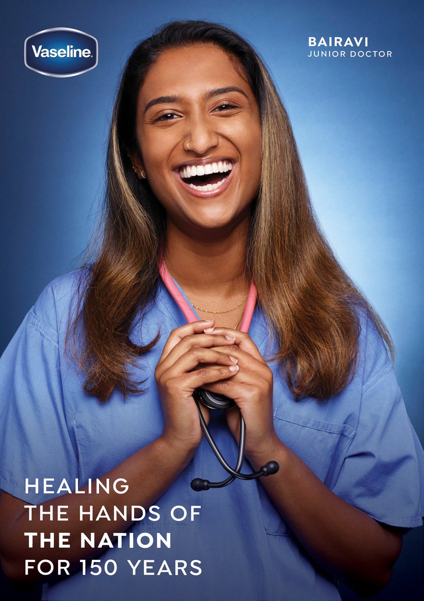 fehmihf's tweet photo. When you’re watching #GBBO and your F2 housemate pops up in a Vaseline advert!!! @bee_manoharan1 #nochappedlipshere https://t.co/F3inKAMEbv