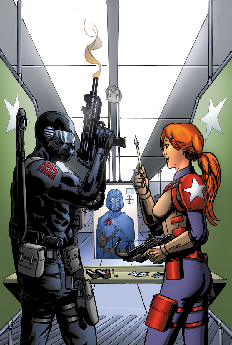 TomWaltz's tweet image. For some folks, date night isn't about dinner &amp;amp; a movie...

#GIJoe A Real American Hero #281 #MurderByAssassination Part 1 Retailer Incentive cover art by @CaseyMaloney &amp;amp; @jbrowncolors.  

#SnakeEyes #Scarlett #LarryHama

@IDWPublishing @hasbro @megan_mb 

JOIN THE G.I. JOE ARMY!