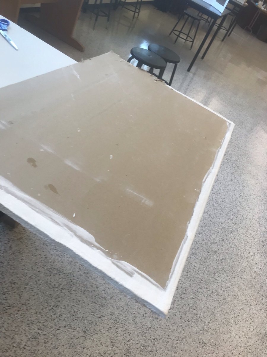 Update: uhhhh I’m in quarantine for two weeks because someone in my class got covid lol  Anyways I can’t work on my stuff until then but I cut 2 boards out and plaster-gauzed the edges a couple days ago