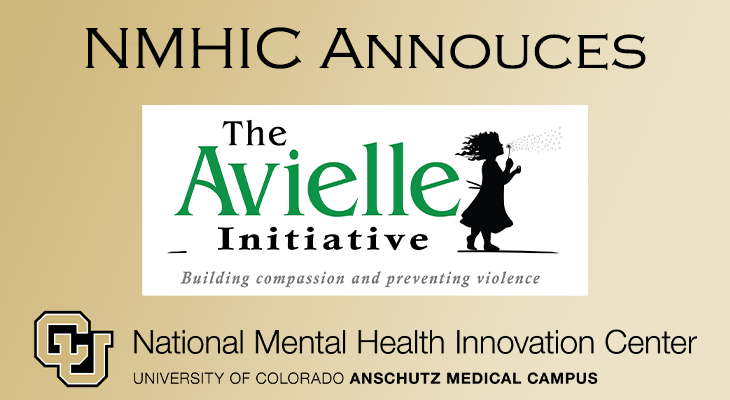 AvieFoundation's tweet photo. It is with great excitement that The Avielle Foundation announces the decision to transition their work over to @mhinnovationCU at the University of Colorado’s Anschutz Medical Campus. While the Foundation is closing, their legacy of building compassion and reducing violence will https://t.co/5mVsdeTpLl