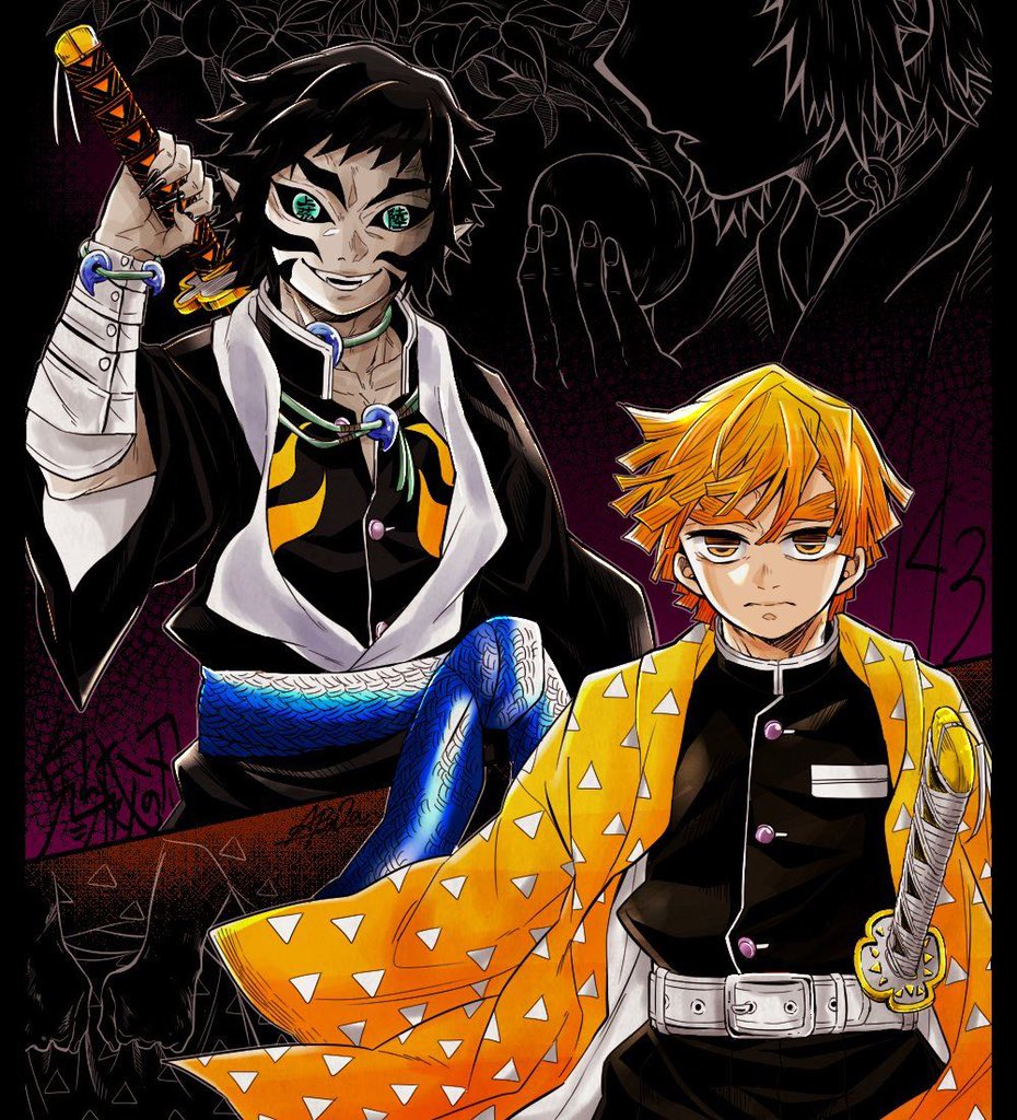 6. Zenitsu defeated upper demon5; his former senior both trained by the former thunder hashira Jigoro kuwajima