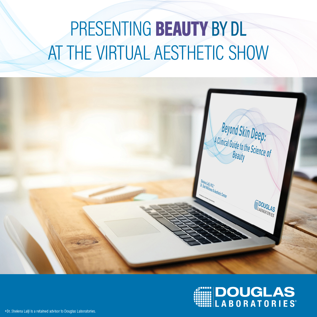 Beauty By DL goes virtual at the Aesthetic Show on 11/21 as key speaker, Dr. Shelena “Shel” Lalji, M/D.+, presents on the diverse factors that influence health and happy living. Experience the Beauty By DL difference at this special! Learn more: aestheticshow.com/en/home.html