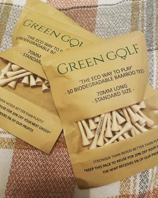 hackerstoplayer's tweet photo. Although we are in lockdown, I can’t wait to use these new tee pegs! @greengolf_uk a company that cares about the environment and produces awesome looking tees defo gets our support, from reading about the product they will most definitely be first choice out of the bag! https://t.co/2qqqgPFbqy