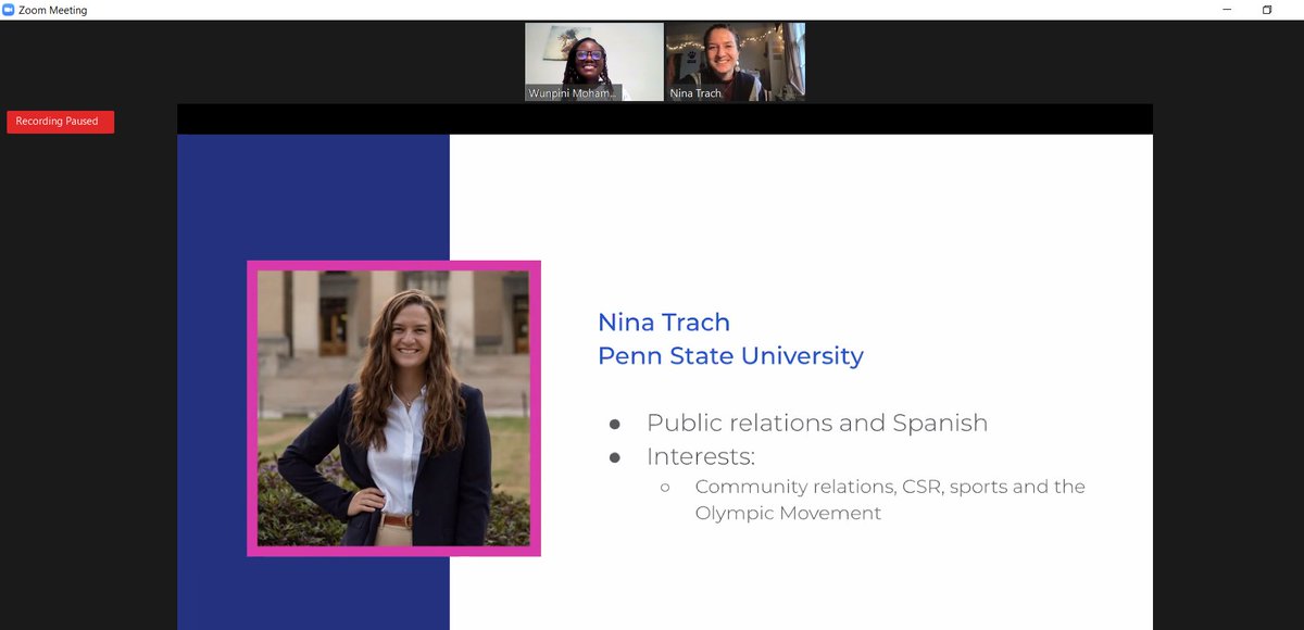 wunpini_fm's tweet photo. My former student in my International Mass Communications class at @PSUBellisario joined my International Media Entertainment class today at @UGAGrady to talk about her research project in my class.

My students were happy to learn about soft power in Peru and Japan from a peer😊 https://t.co/t5NlR11CEX