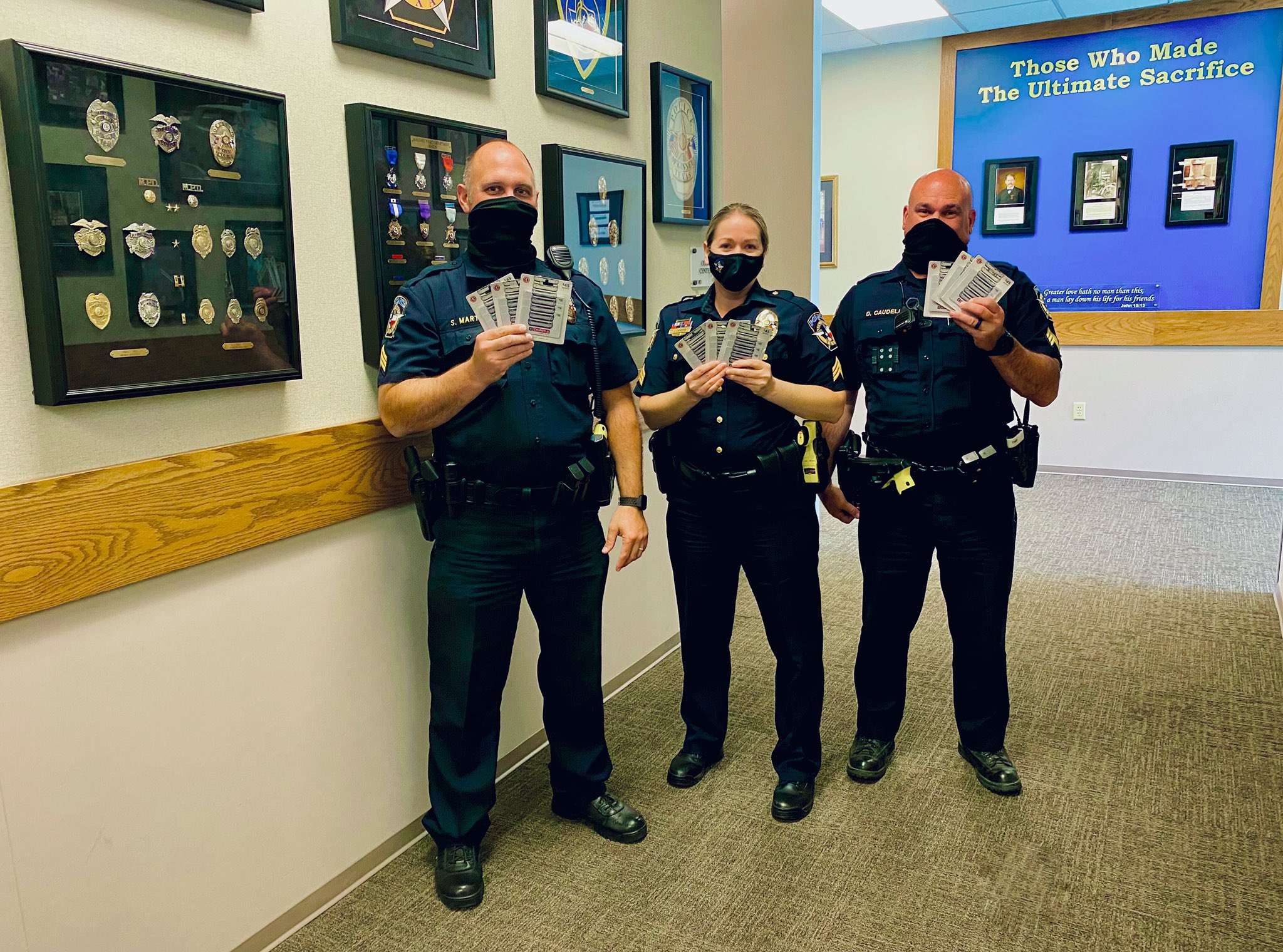 McKinney Police on X: &ldquo;A huge Thank You to the person who stopped 