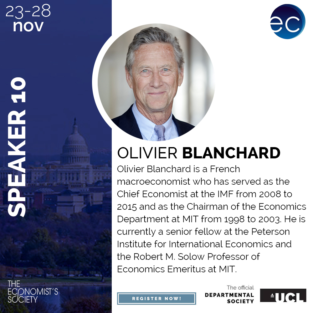 EconSocUCL's tweet photo. 🔹 UCL ECONOMICS CONFERENCE 2020
Last but not least, it is a great pleasure to introduce our tenth speaker of the Economics Conference 2020!
▫️Get your tickets now at https://t.co/58KMlLDM9x
#EconSocConference https://t.co/pgd3WCcKkm