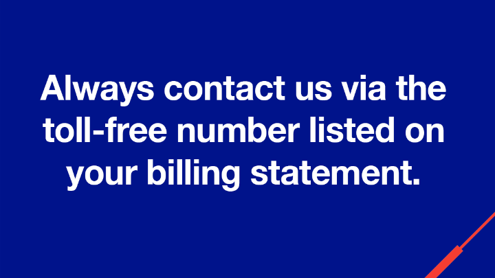 Scammers never quit, even during a pandemic. Remember, when contacting us, always use the official customer service and billing numbers found on your billing statement and our website. Pass it on to #StopScams and visit ngrid.com/scams.