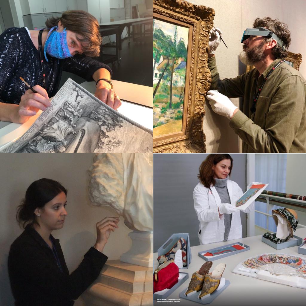 mfaboston's tweet photo. Curious about the world of conservation? For #AskaConservator Day, #mfaConservation is at the ready to answer your burning questions about preservation, conservation and the incredible world of cultural heritage! https://t.co/UQE4O4P8kj