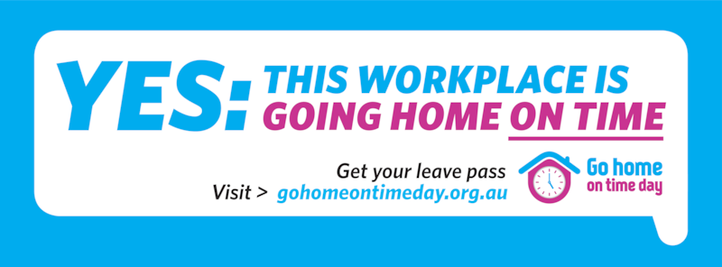 USUNSW's tweet photo. Today is Go Home On Time Day. ⏰ ⏰ We are working more than 5 hours of unpaid work every week while working from home. 

The Centre for Future Work’s 12th annual Go Home on Time Day report shows Australians did $98.6 billion worth of unpaid overtime > https://t.co/cUnXqggqo3 https://t.co/tSCVax6R4N