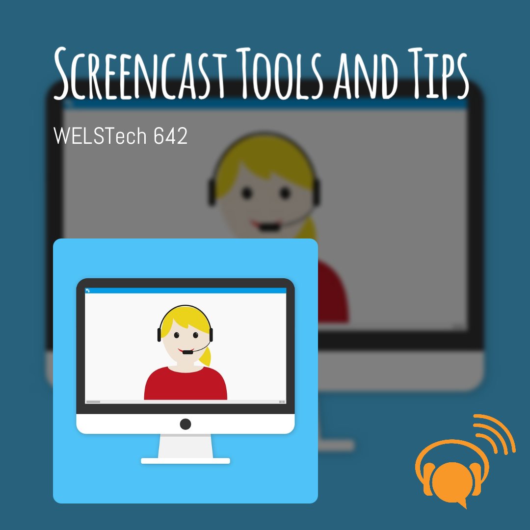 welstech's tweet photo. This week on WELSTech we’re joined by our awesome edtech co-hosts, Rachel & Jason. Tune in for a lively discussion of screencasting as well as picks, resources, & feedback to enhance your ministry efforts.
https://t.co/od9pKdTQQQ
#screencast #edtech #welstech https://t.co/4lbu2weewj