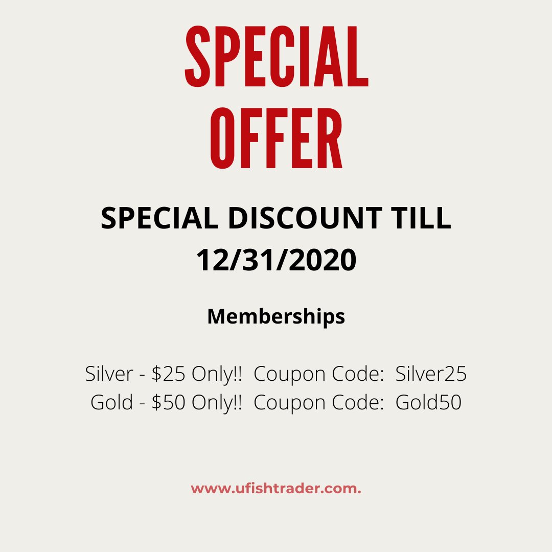 ufishtrader's tweet photo. Special Offer for Silver &amp; Gold Membership only till December 31st, 2020. List your fish &amp; seafood company today at: https://t.co/yxUHh39J7k
#seafood #fisheries #fishery https://t.co/fY15Z8PbYR