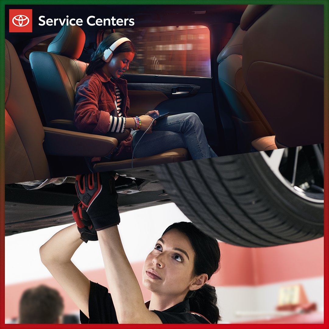 Deck your driveway with the best gift you can give yourself—a fully-serviced Toyota fit for all your holiday plans. bit.ly/2vDsMzR
