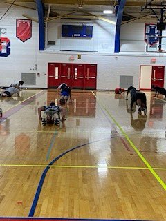 Salukis26's tweet photo. Binghamton Coaches doing athletic conditioning for student-athletes! Coaches , thanks for a great job!  #BePatriotProud #BCSDConditioning https://t.co/cwDY900tah