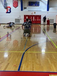 Salukis26's tweet photo. Binghamton Coaches doing athletic conditioning for student-athletes! Coaches , thanks for a great job!  #BePatriotProud #BCSDConditioning https://t.co/cwDY900tah