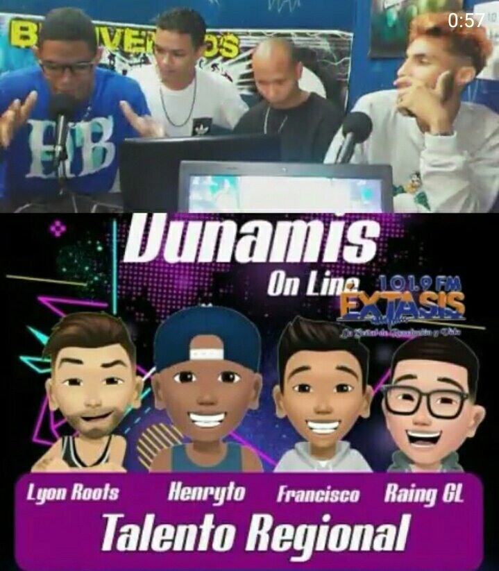 ExtasisFM's tweet photo. La música urbana Rap y Hip Hop se hizo sentir en la Señal de Revelación y Vida.
Encuentro de raperos falconianos que transmitieron a nuestros oyentes un mensaje diferente en el programa Dunamis On Line, con Miguel Cotis y Krisleidy Sibada.
https://t.co/AZ8YGnYMlv https://t.co/yQFyoBwYkN