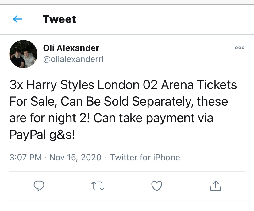 scam_aware - let’s get Action Fraud UK to stop him tweet media