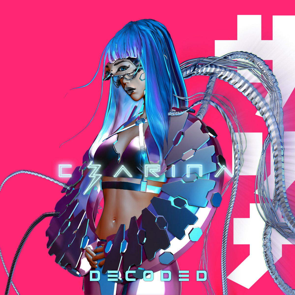 Favorite synth album covers of 2020:Decoded by  @CZARINAnyc, artwork by  @DeadlyKawaii  https://czarinaofficial.bandcamp.com/album/decoded&nbsp;