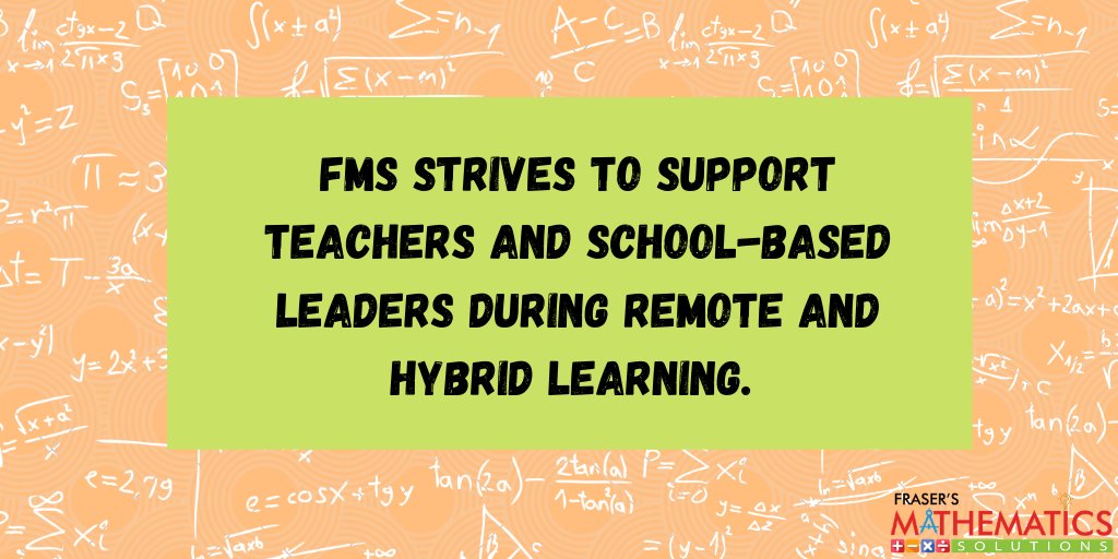 f_m_solutions's tweet image. What is one thing you have implemented in you classrooms to make virtual/hybrid learning easier? 

#MATHTIPTuesday