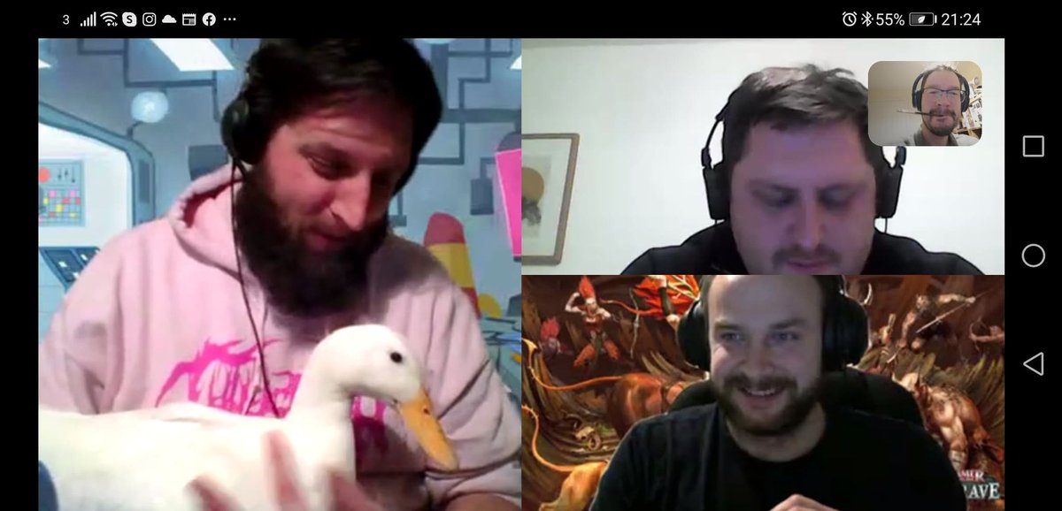 ready4actionWHU's tweet photo. Guess who's back! We managed to get some time tonight to record a podcast episode, just a chat and a catchup to get us back on the bandwagon in readiness for Direchasm!

https://t.co/Dt1M6o9FZ5 https://t.co/rRY8Lz9SgU