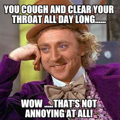 ConveyClearly's tweet image. Do you know people who clear their throats a lot?

It&apos;s off-putting &amp;amp; not necessary.

#throat #ahem #NotProfessional #professionalism #askmehow