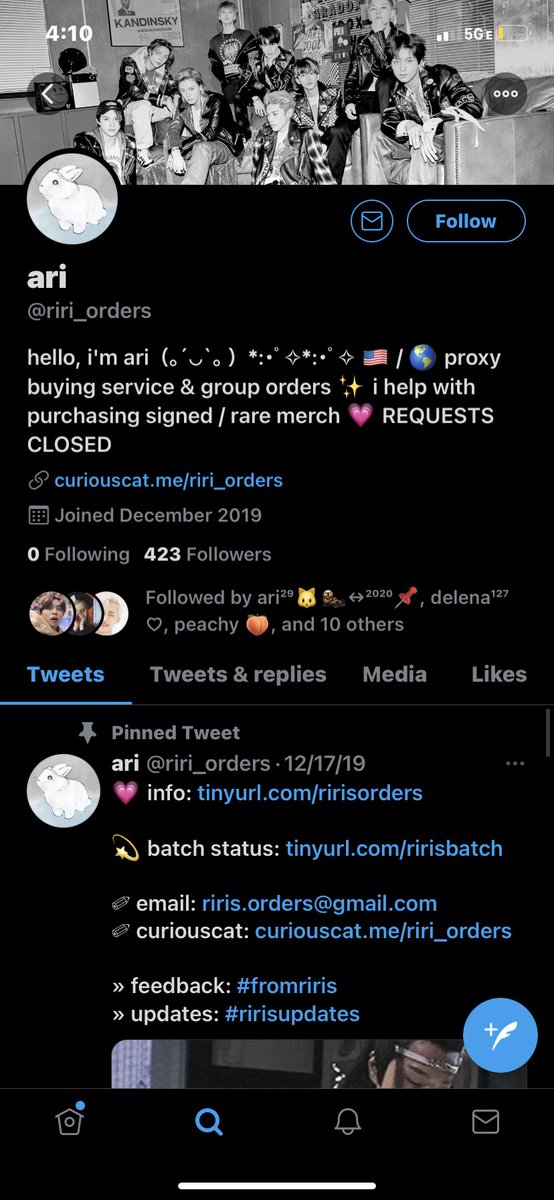 6. riri_orders (twitter)pros:- good feedback- ships quickly- has a variety of albums- cheap pricescons:- only does claims so if you are not fast enough to claim you dont get it (no reserving ahead of time)