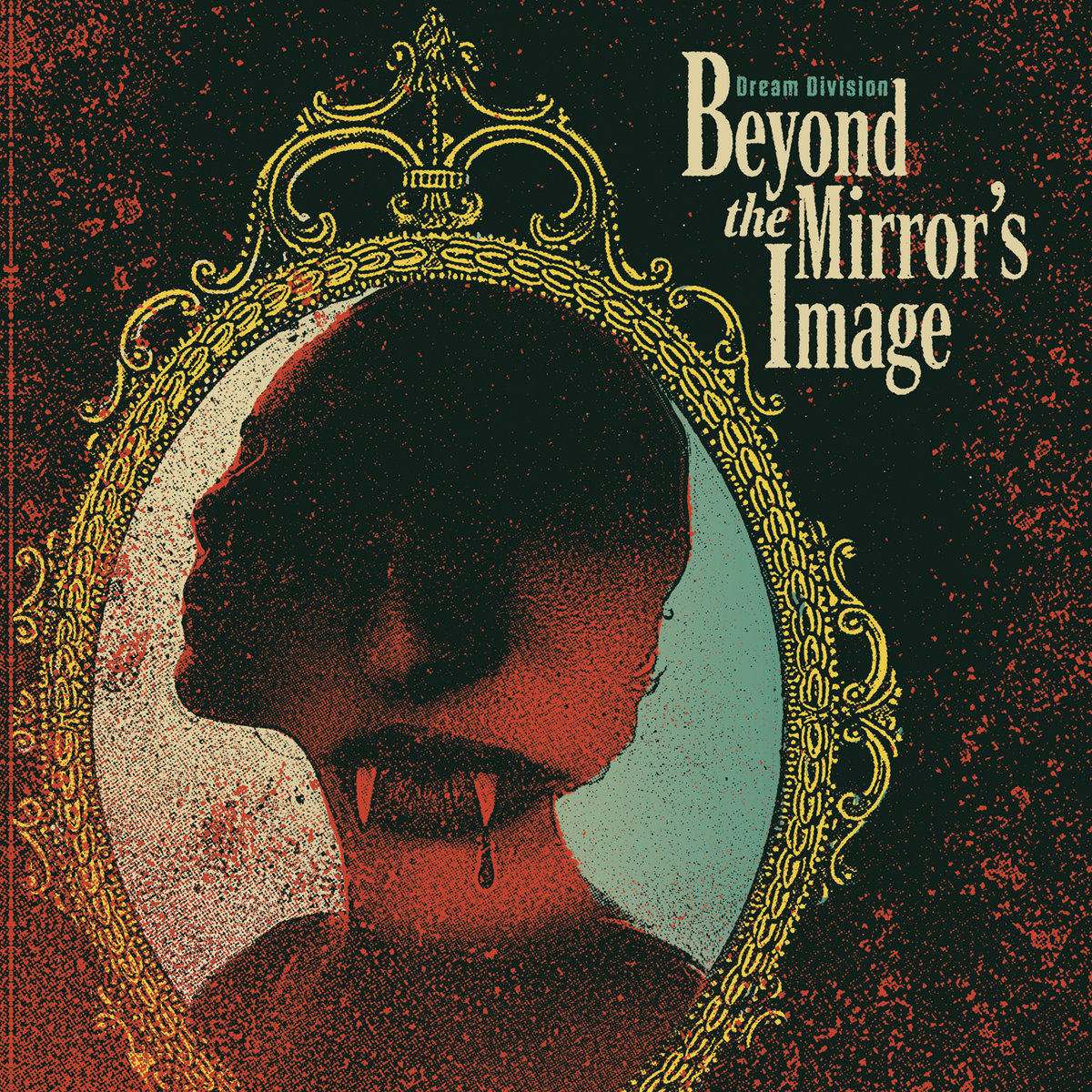 Favorite synth album covers of 2020:Beyond the Mirror's Edge by  @DreamDivision_, artwork by  @HauntLove  https://burningwitchesrecords.bandcamp.com/album/beyond-the-mirrors-image