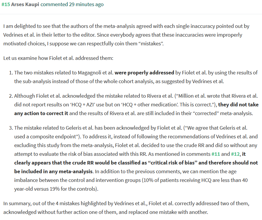 sudokuvariante's tweet photo. Dear @LeonardLeibovi1 , 
How is it possible that a serious journal like @CMIJournal published Fiolet et al. author's response https://t.co/IHz43985i7 containing two major mistakes? 1/n https://t.co/ZtDEq0Q1im