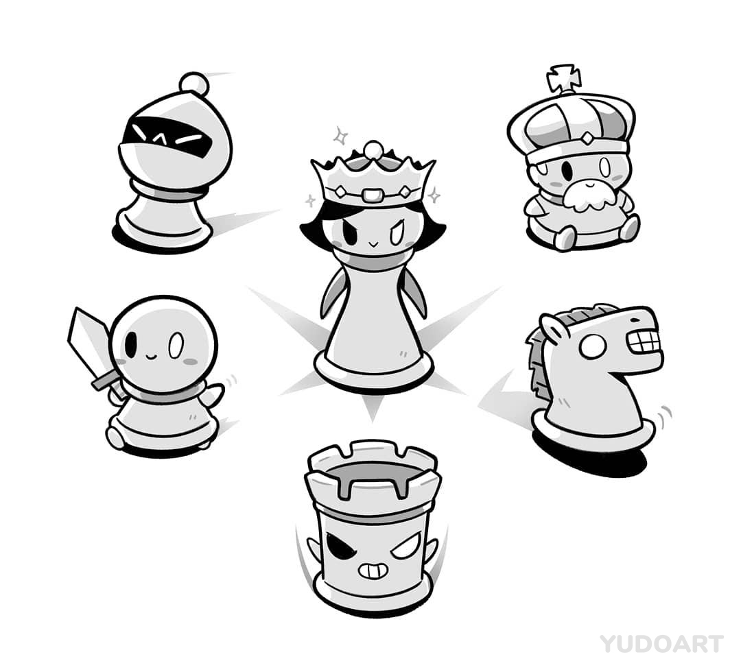 yudotweets's tweet photo. Thought I'd draw some fan art for this old game ♟️ Just finished the series "The Queen's Gambit" on Netflix and thought it was such a fun show!

#TheQueensGambit #Chess https://t.co/Gllyxdc1L1