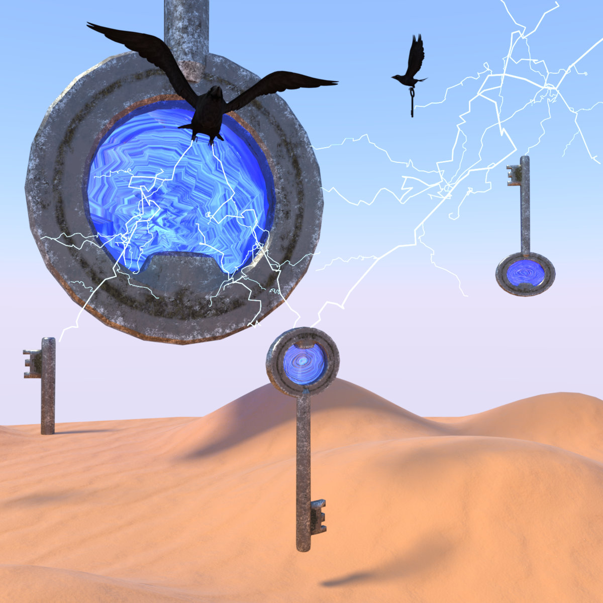 Favorite synth album covers of 2020:The Mirage is the Portal by  @SkyYAMAHA  https://skyyamaha.bandcamp.com/album/the-mirage-is-the-portal