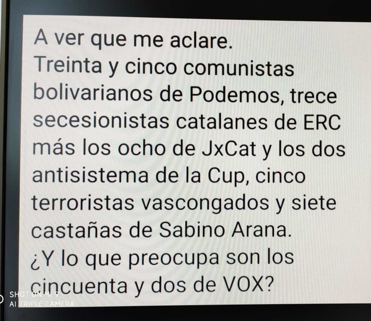 marialilb's tweet photo. Bravo don Javier Rupérez rompan sus carnets del PSOEMOS por la dignidad de ESpaña. #AbascalAlBanquillo #elcascabel17n #stopguerracivilismo #ConBilduNo https://t.co/c1HrK7LSdp