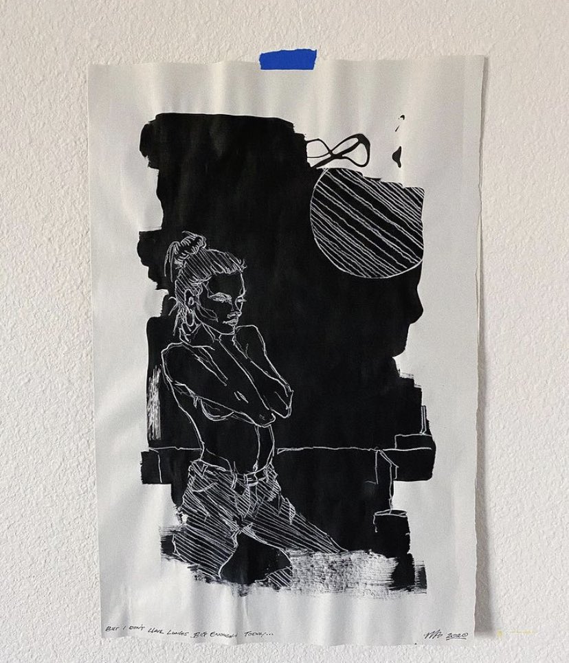 Marc, a dear friend and amazing artist. Commission him and get your boo, homie, grandma or sibling a portrait or sketch of their dog, cat, lover or whoever. I promise they’ll love it!  https://instagram.com/marquisdeadfellow?igshid=10annwarctcgq