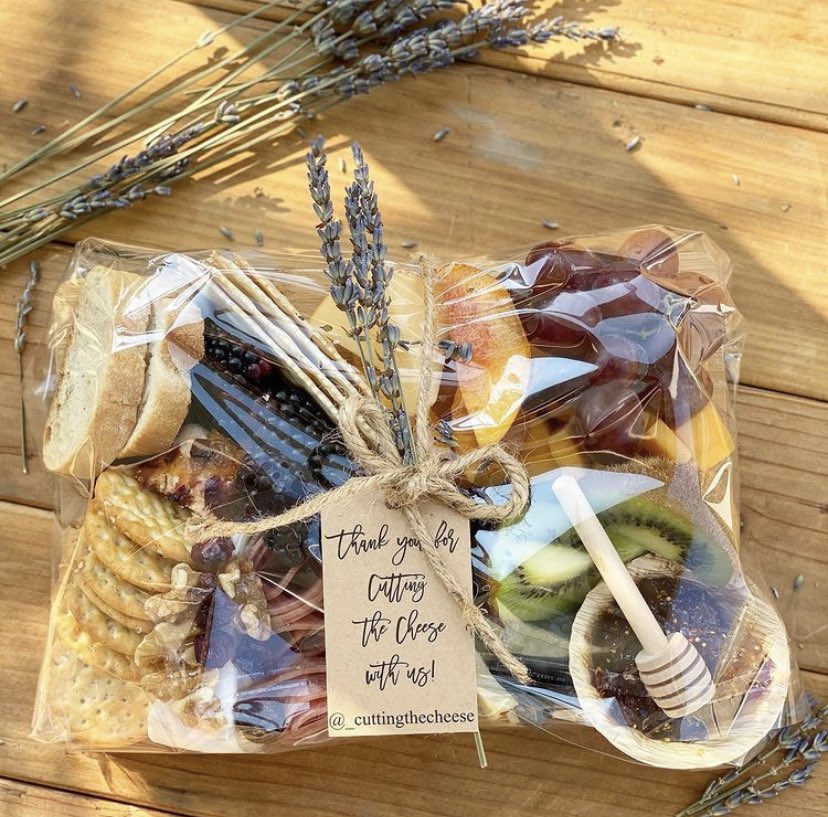 Cutting the Cheese Try as I might I can never give up cheese These personalized boxes are adorable and delicious and they also make handcrafted charcuterie boards for literally any occasion. Check their ig for availability! https://instagram.com/_cuttingthecheese?igshid=1p79htlgy9j7m