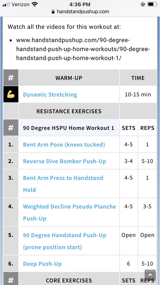 HSPUcom's tweet photo. Now free for you to view! Just finished this workout today. 

https://t.co/djR4y6rGWI

#handstand #handstandpushup #handstandchallenge #yoga #balancetraining #crossfit #pushups #pushupchallenge #gym #fitness #fit #workout https://t.co/shHJExobwH