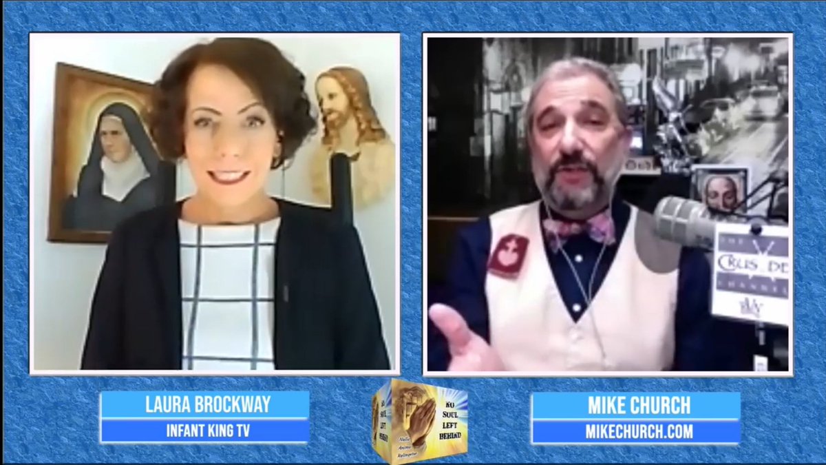 fasting_crusade's tweet photo. Great interview with @TheKingDude on No Soul Left Behind. We talked about Covid, the election, the Bishop's Conference and so much more. Enjoy! Ave Rex Infans! #NoSoulLeftBehind #MikeChurch #CrusadeChannel
Here it is....
https://t.co/7Aq0cZmS0M https://t.co/mPkbhTVyuV
