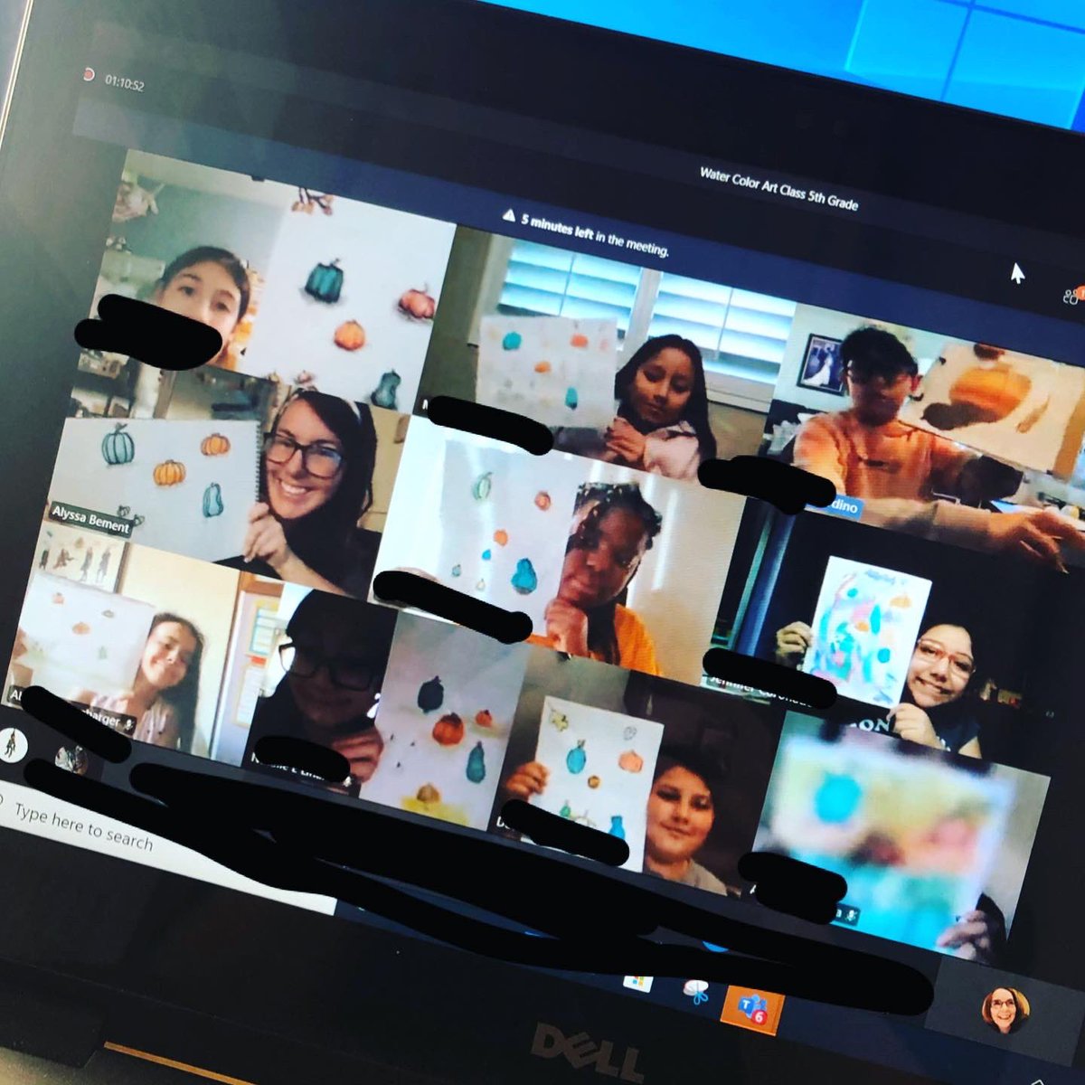 FUSD_Maple's tweet image. Virtual art classes are happening after school at Maple!  Thank you Mrs. Hammond and Mrs. Bement for putting together an amazing lesson. #vapa #maplestrong