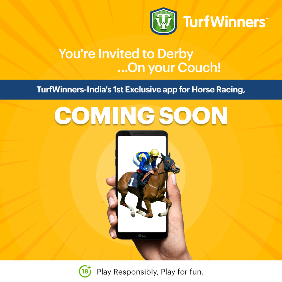 Watch live, play & wager at the comfort of your home. Introducing TurfWinners, India's 1st dedicated app for Horse Racing. Stay Tuned: turfwinners.com #TurfWinners #RaceisOn #RaceClub #Wagering #TurfWinnersIN #MysoreRaces #HyderabadRacing #StayTuned