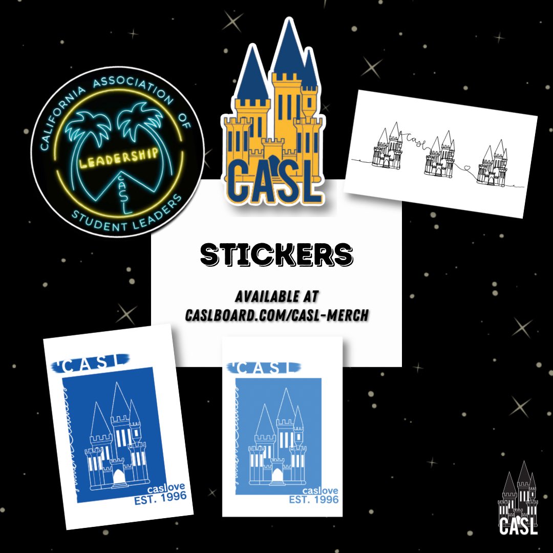Our official CASL merch is live! Check it out 🤍 caslboard.com/casl-merch/
