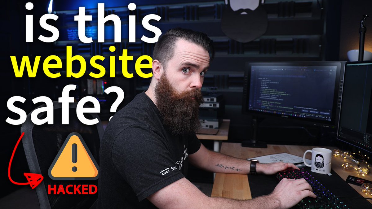 NetworkChuck's tweet photo. if you're on the internet...you're not safe -----> https://t.co/lZO4AHRJNF
#freesecurityplus #sy0601 @CompTIA #wateringholes #prepending #typosquatting https://t.co/SLqSCFE5IN