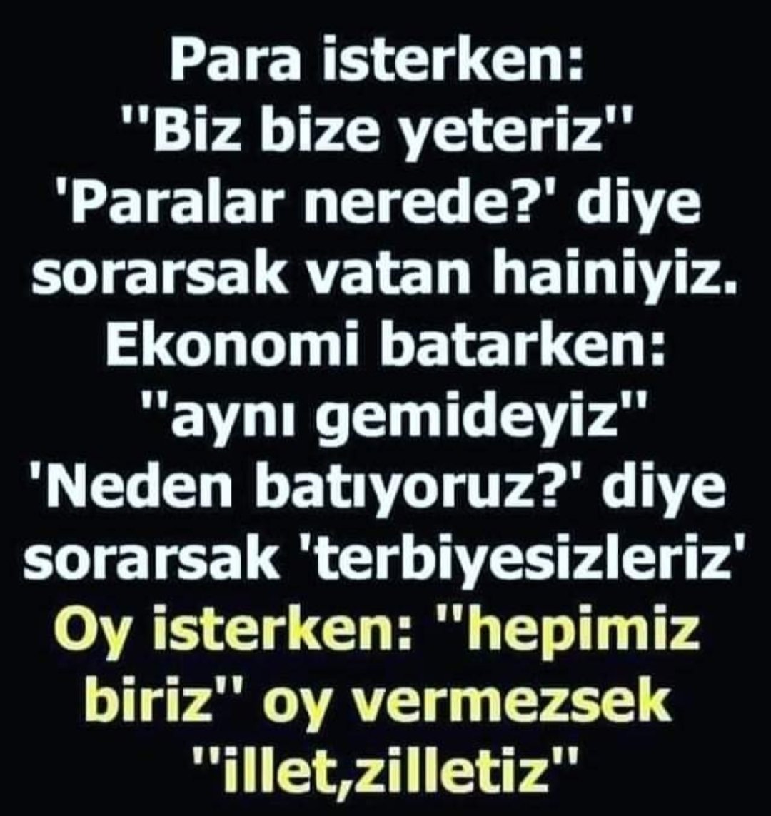 #ErkenSecim istiyoruz