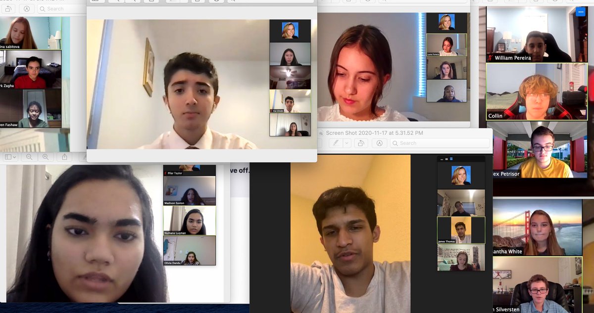 pilitaylor333's tweet photo. Henderson Scholars Program 8th gr Ss worked on their personal communication skills in Mock Interviews w #FAUHS Ss in breakout rooms! #peermentors helping #owlsunite! So proud of all Ss &amp; fun to hear them #buildBridges! @ChristineRick @bees_sherry @ADHUS_FAUHS @FloridaAtlantic https://t.co/aMX0DRVgf3