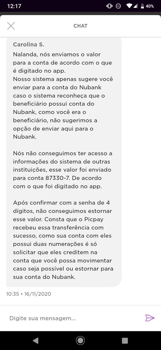 Frases_buguesin's tweet photo. @picpay quero meu dinheiro picpay ladrão @proconalagoas @proteste @oboreli @SOS_Consumidor https://t.co/myp9SFLqJt