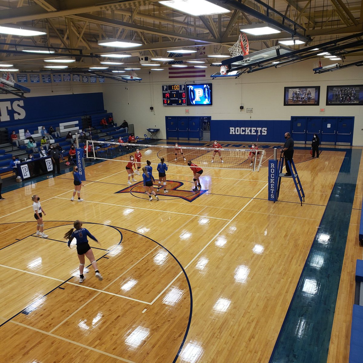 Awesome to be back watching <a href="/phsrocketvb/">Rocket Volleyball</a>
