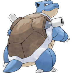 LimitedPokeFact's tweet photo. In “Beach Blank-Out Blastoise” there was a Blastoise that was the ruler of an island filled with Wartortle and Squirtle.

What’s interesting is that in one of the cannons it had a Jigglypuff that was stuck. The resulting song naturally put everyone to sleep so it could get away. https://t.co/6szLUF3qzJ