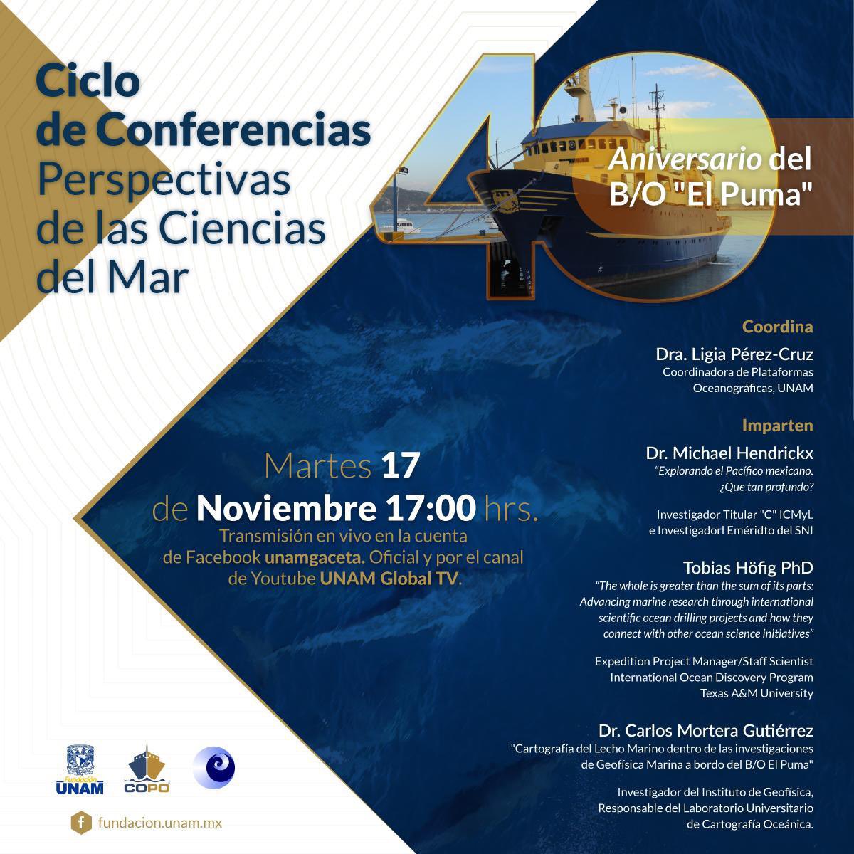 Manetuchis's tweet photo. Streaming with @COPO_UNAM and Dr. Tobias Hofig from #Exp385 @JRSO_IODP to talk about scientific ocean drilling 🚢💙 https://t.co/b4L3qbZP8I