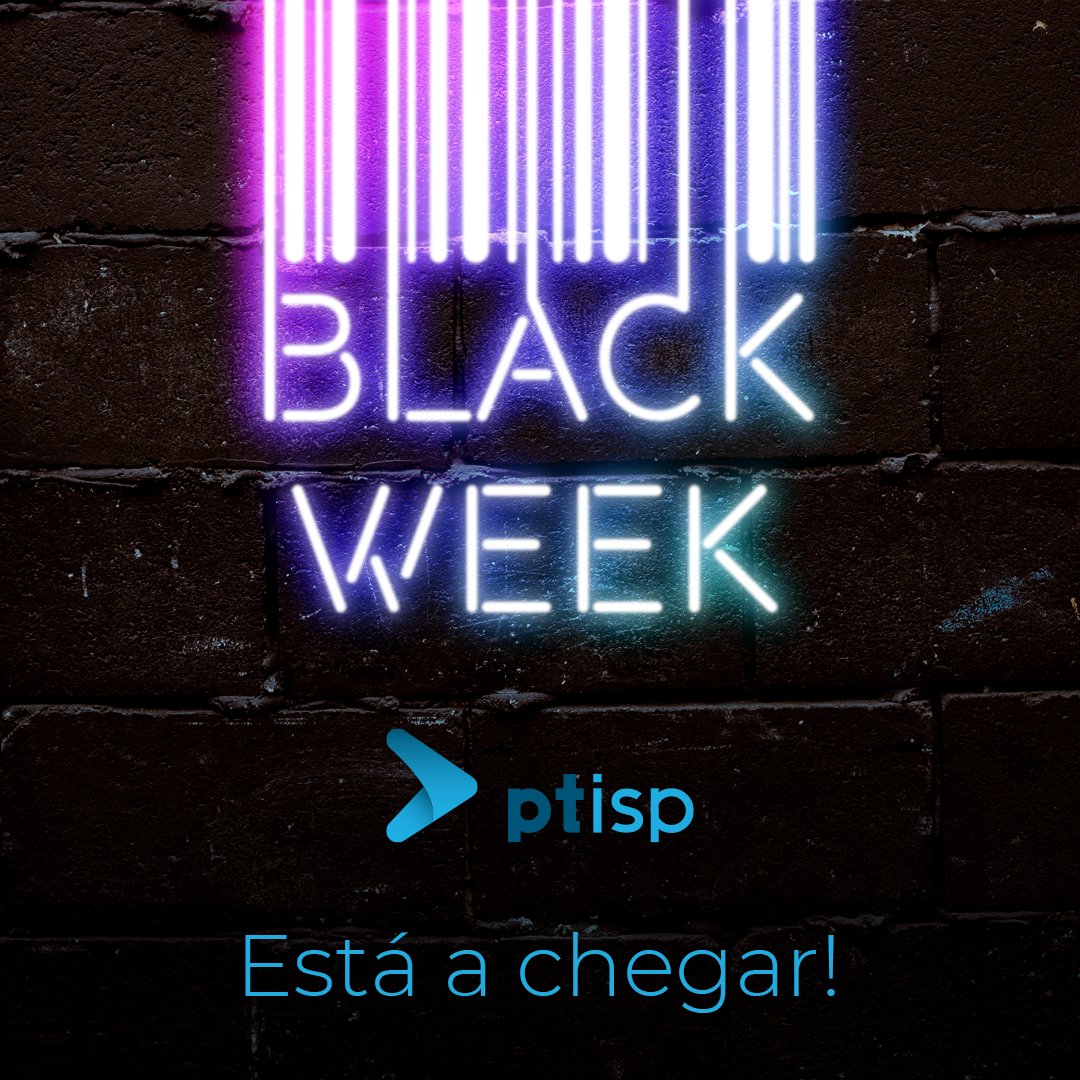 🛑  Está a chegar a PTisp - Hosting Black Week! 🛑  

🚀  Esteja atento e seja o primeiro a fazer Play em ptisp.pt! Não deixe escapar as oportunidades que temos para si! 🛒

#BlackFriday #Blackweek
