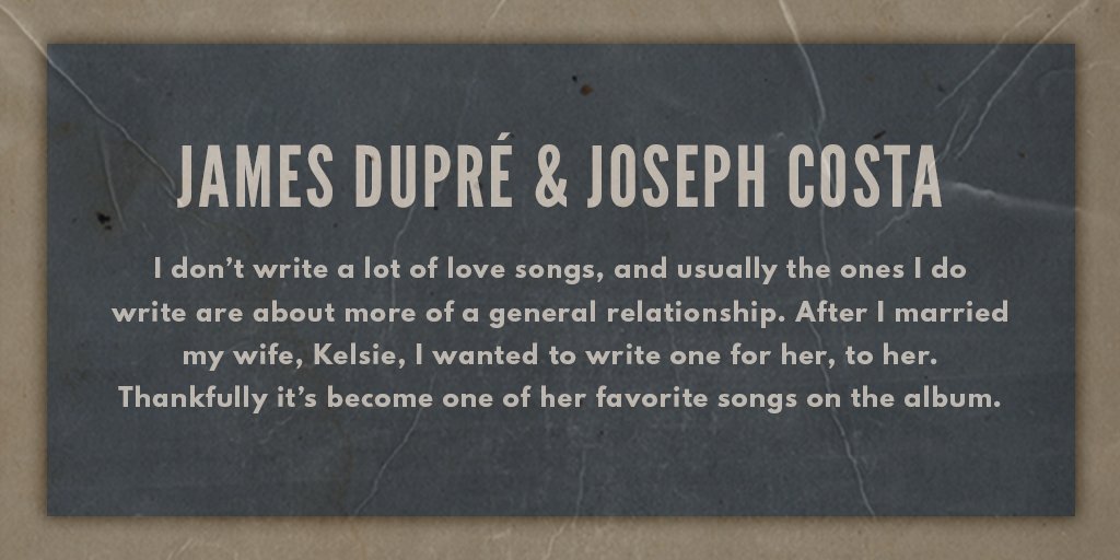 JamesDupre's tweet photo. Y’all have heard the songs about love lost, but these two songs are about a love gone right. Listen to #OnAndOn and #IPulledItOff from #HomeAndAway here: https://t.co/dlPW3L8lRe https://t.co/s7wMbnbZh0