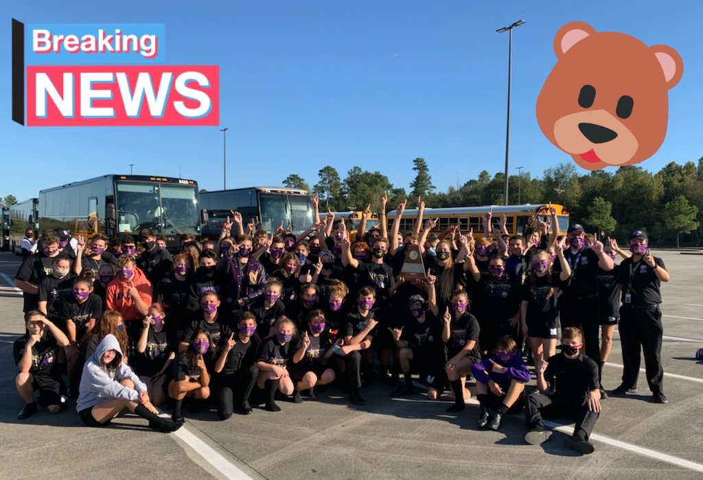 2020 is looking up for the #mhs #band ! #uil #regionmarchingcontest #straightones #headedtoarea #proudbanddirectors <a href="/BandMontgomery/">Montgomery Band Boosters</a> <a href="/mhs_bears/">Montgomery High School</a> @ed_schur @MISDNews