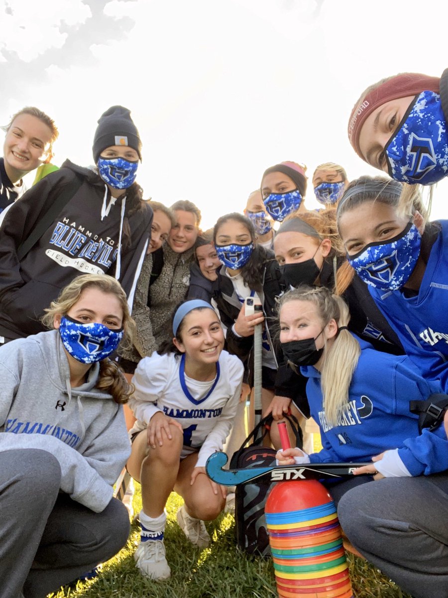 Celebrating a 1-0 quarterfinal win over Cedar Creek in playoffs!!! Come see us play EHT on 11/19 2pm @ home💙💙🏑🏑 <a href="/HHSdevilsports/">Hammonton Blue Devils Athletics</a> <a href="/HammGazette/">Hammonton Gazette</a> <a href="/HSSportsNJ/">NJ.com HS Sports</a>